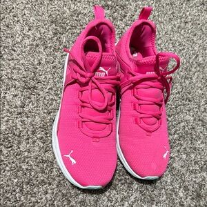 Puma Women's Bright Pink Athletic Sneakers
